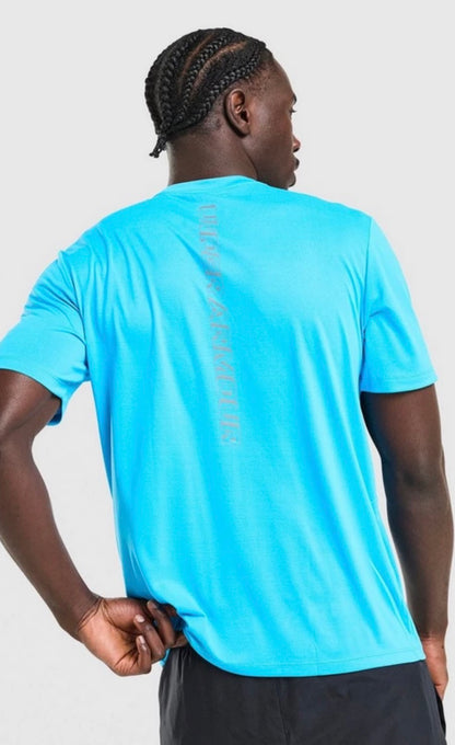 T-SHIRT UA BLEU